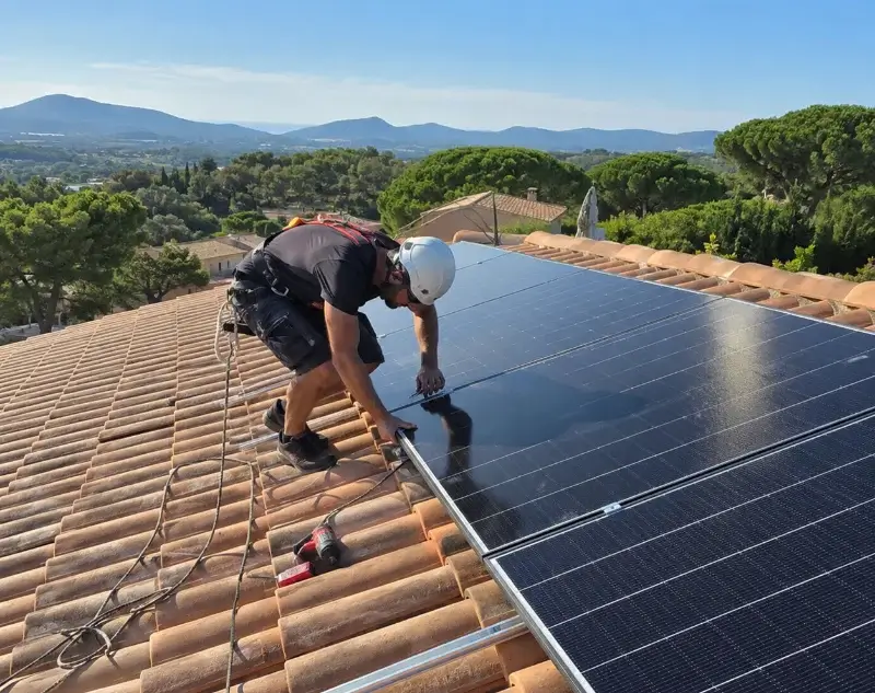 Installateur panneaux solaires Échenevex — pose photovoltaïque sur toiture