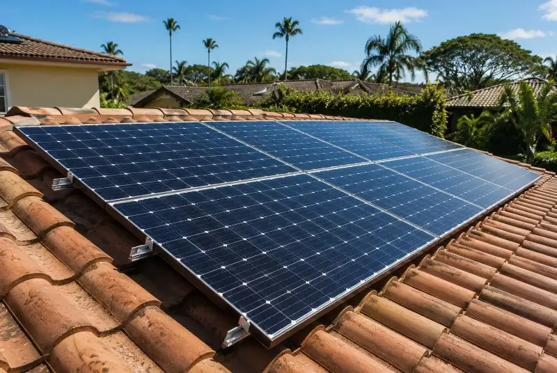Installation de panneaux solaires à Échenevex